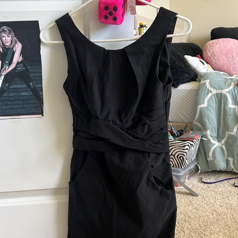 Black Mini Dress Formal, funeral, interview